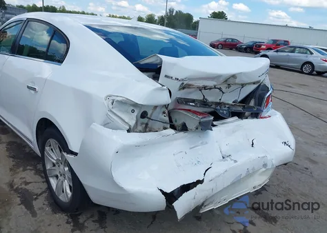 2010 Buick Lacrosse Cxl из США, поврежденный, VIN 1G4GC5EG2AF120563